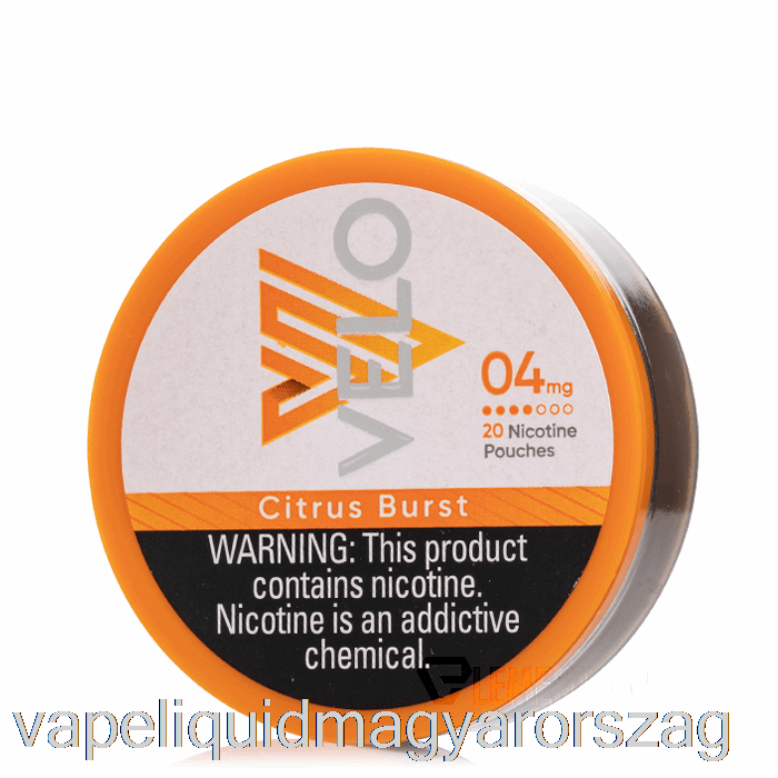 Velo Nikotin Tasakok - Citrus Burst 4mg Vape Folyadék